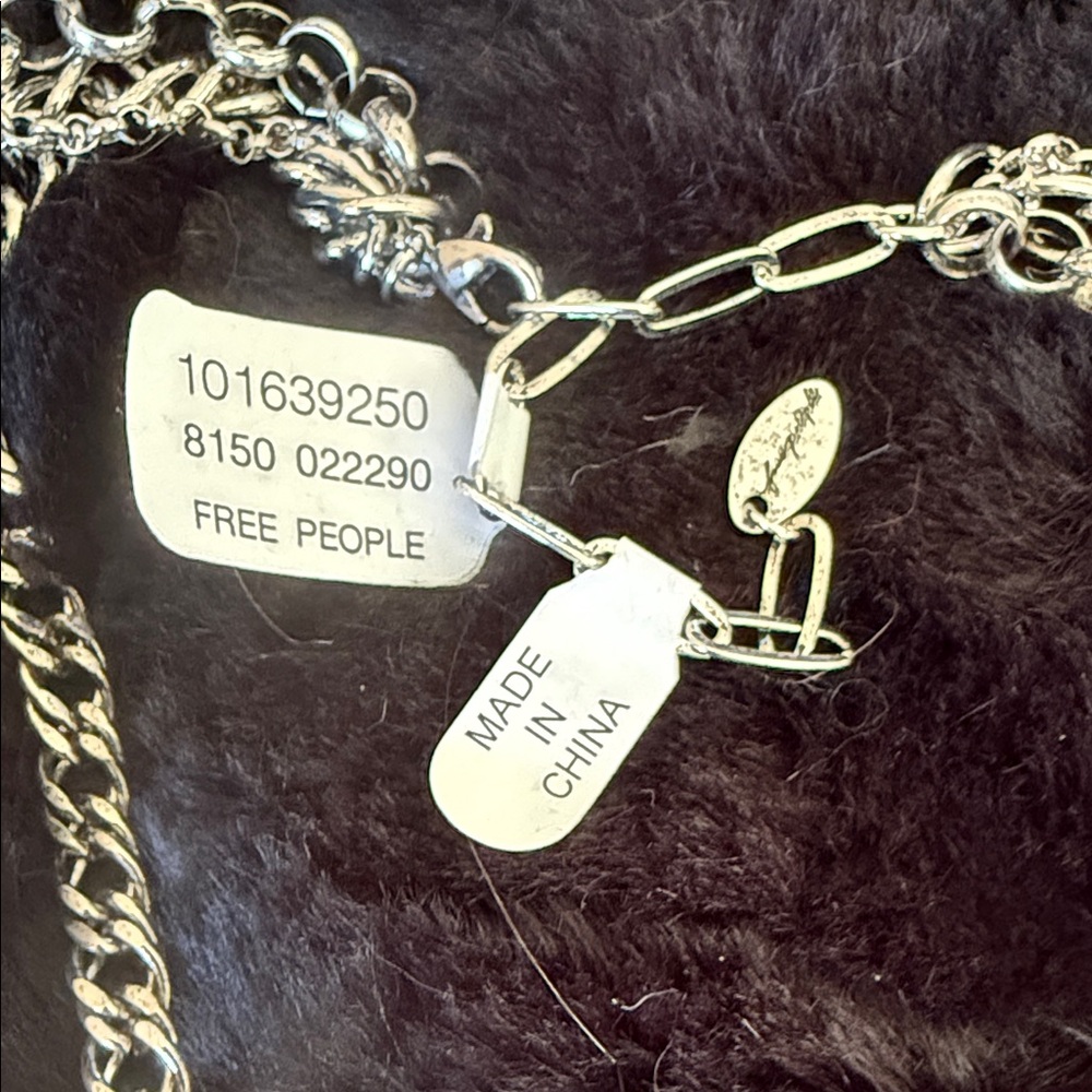 Free People Catriona Elegant Silver Necklace - Picture 2 of 5